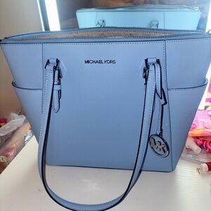 Michael Kors Sky Blue Tote